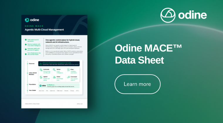 Odine MACE | Data Sheet