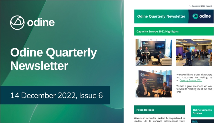 Odine Quarterly Newsletter 2022 – Issue 6