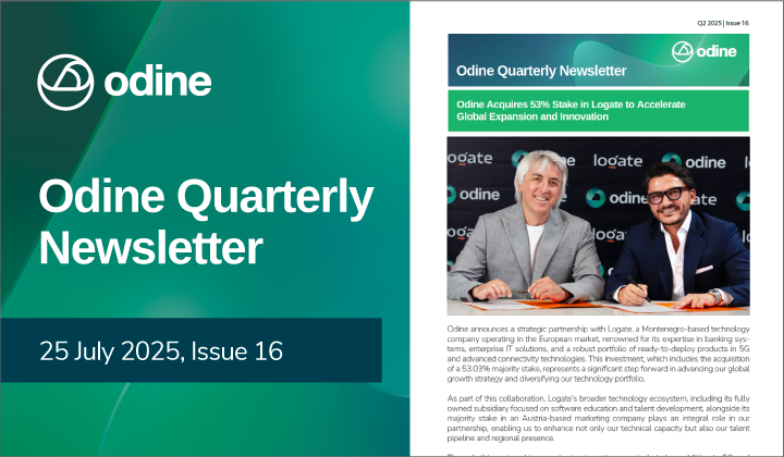 Odine Quarterly Newsletter 2025 – Issue 16